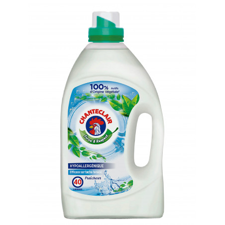 Pack de 6  - Chanteclair F&R Lessive Liquide Fraicheur 2200 Ml 40 Lavages