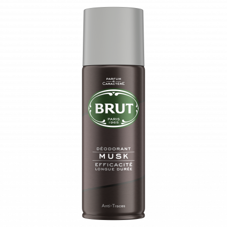 BRUT Déodorant Homme Spray Musk 200ml