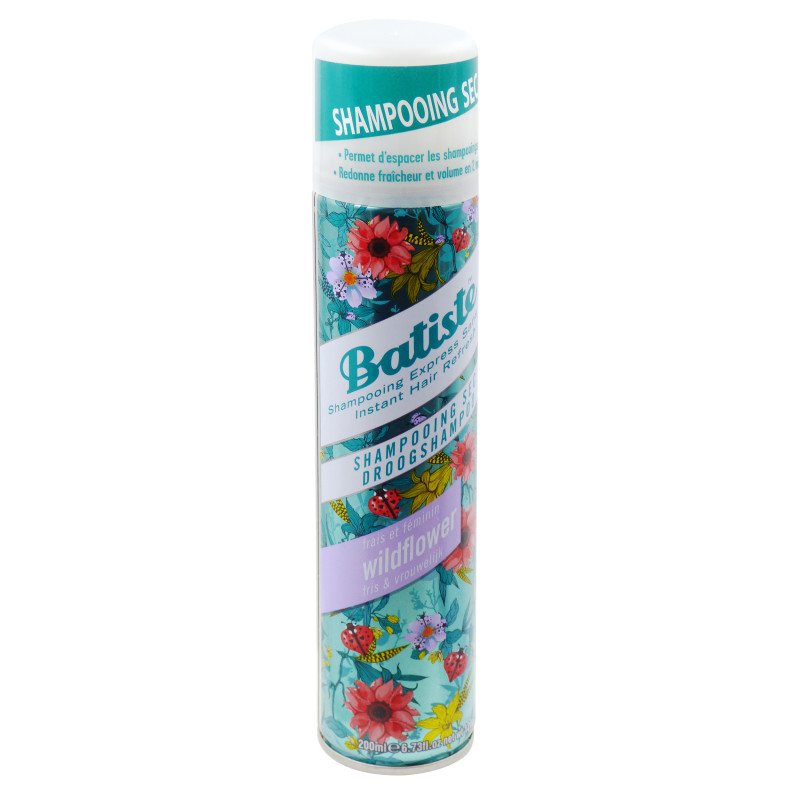 Pack de 6 - Batiste - Shampooing Sec Wildflower