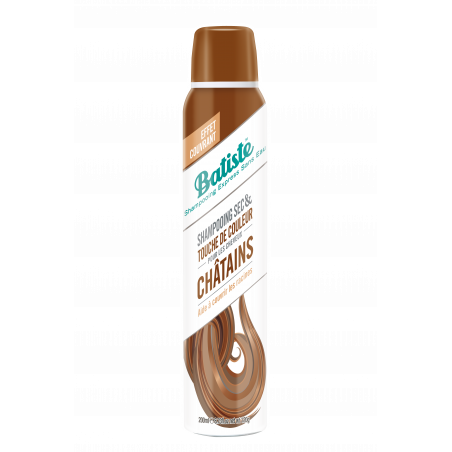 Pack de 6 - Batiste - Shampooing Sec & Touche de Couleur Châtains Pack de 6 - Batiste - Shampooing Sec & Touche de Couleur Châtains