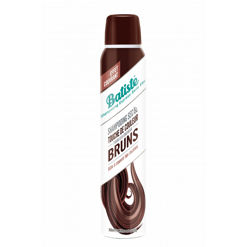 Pack de 6 - Batiste - Shampooing Sec & Touche de Couleur Bruns