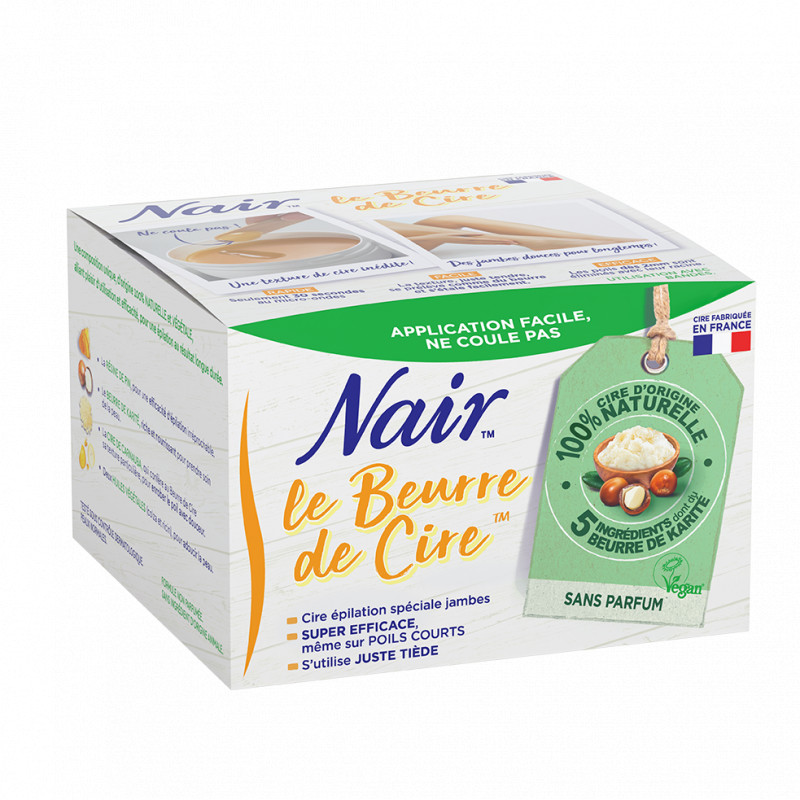 Pack de 3 - Nair - Le beurre de cire "Sans parfum"