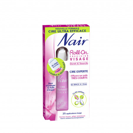 Pack de 4 - Nair - Roll - on précision visage cire experte