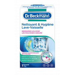 Dr. Beckmann nettoyant et hygiène lave vaisselle 75g