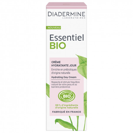 Pack de 3 - Diadermine - Essentiel Bio - Crème Hydratante Jour - 50 ml Pack de 3 - Diadermine - Essentiel Bio - Crème Hydratante Jour - 50 ml