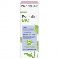 Pack de 3 - Diadermine - Essentiel Bio - Crème Nourrissante Nuit - 50 ml