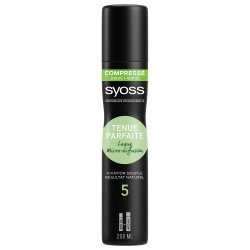 Pack de 4 - Syoss - Laque Compressée - Micro-diffusion - Tenue Parfaite - 200 ml