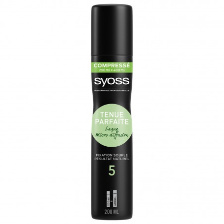 Pack de 4 - Syoss - Laque Compressée - Micro-diffusion - Tenue Parfaite - 200 ml Pack de 4 - Syoss - Laque Compressée - Micro-diffusion - Tenue Parfaite - 200 ml