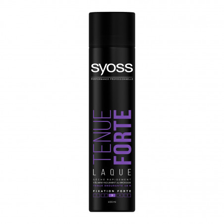 Pack de 4 - Syoss - Spray Laque Coiffant - Tenue Forte - Aérosol 400 ml