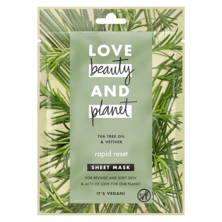 Love Beauty And Planet Masque Rapid Reset 1 Pièce