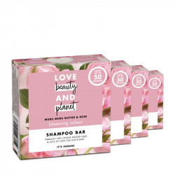 4x90g Shampooings Solides Love Beauty & Planet Eclosion de Couleur Nutrition...