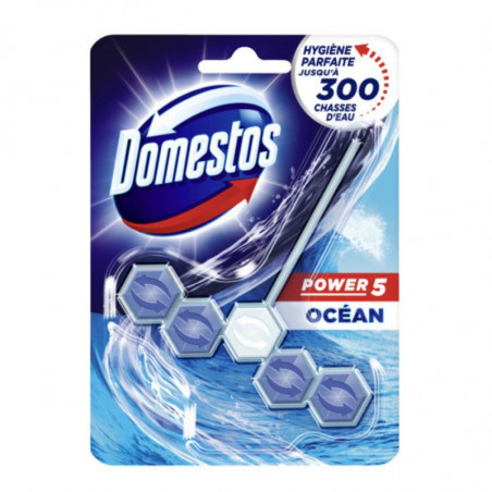 DOMESTOS Bloc WC Power 5 Océan 55g