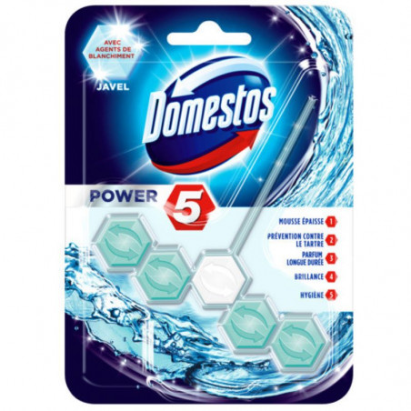 DOMESTOS Bloc WC Power 5 Javel 55g