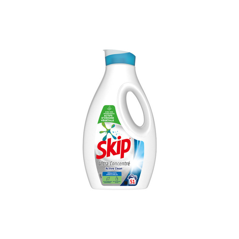 Skip Lessive Liquide Fresh clean 1,89l 27 Lavages – PANIERDOR