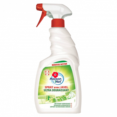 Spray avec Javel Ultra Dégraissant 750ml