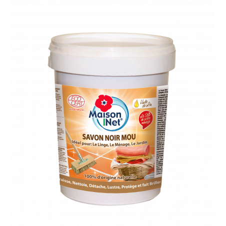 Maison Net - Savon noir Mou  1Kg Certifié ECOCERT