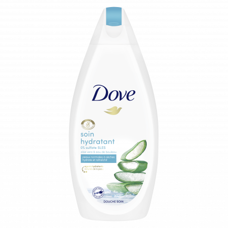 Pack de 6 - Dove Gel Douche Soin Hydratant 400ml