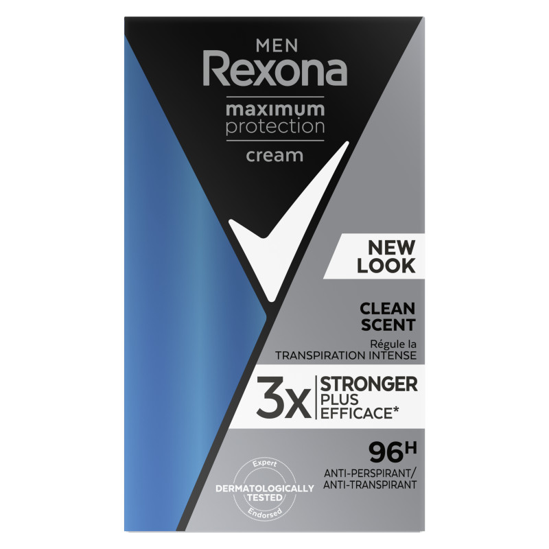 Pack de 6 REXONA DÉODORANT STICK MAX PRO CLEAN SCENT 45ml