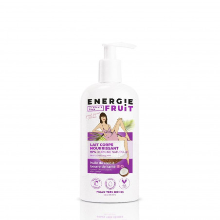 Pack de 3 - Lait Hydratant Sans Silicone - Coco & Huile D'Argan Bio  -  300Ml