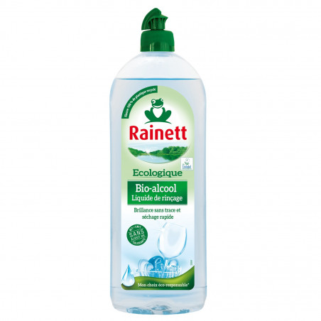 Pack de 2 - Rainett Liquide de Rinçage Ecologique Bio-Alcool 750ml