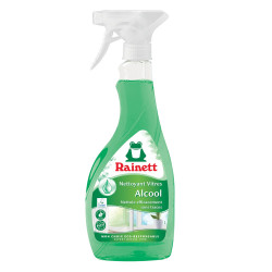 Pack de 3 - Rainett Nettoyant Vitres Ecologique Alcool cradle to cradle - Spray 500ml