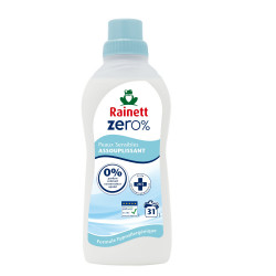 Pack de 3 - Rainett Zero% Assouplissant Ecologique 750ml - 31 lavages