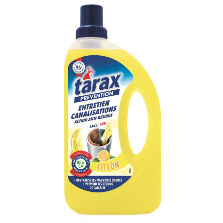 Tarax Entretien Canalisations Citron - liquide 750 ml