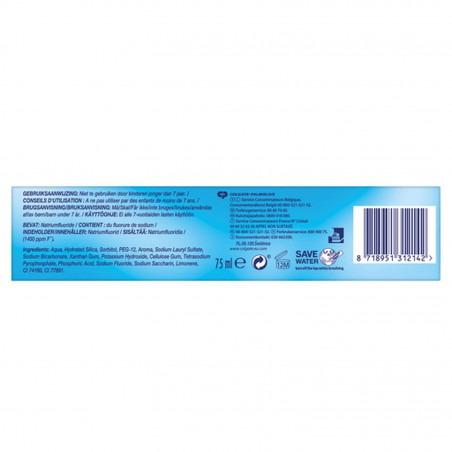 Pack de 12 - Dentifrice Colgate Sensation White - 75ml