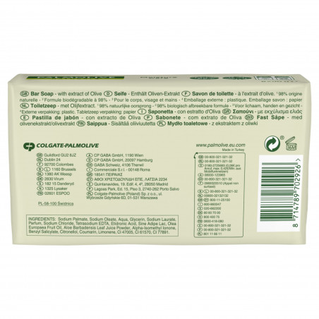 Pack de 12 - Savon Palmolive Naturals Original Olive - 6x90g
