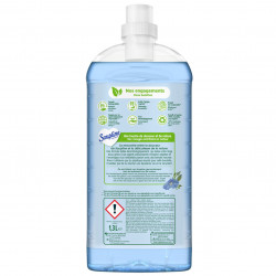 Pack de 12 - Adoucissant Soupline Douceur végétale  Notes de Fleurs de Lin 52 lavages - 1,3L