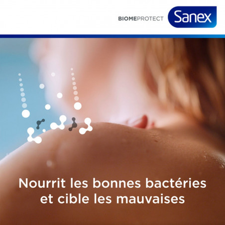 Pack de 12 - Sanex - Gel douche BiomeProtect Dermo Hydratant - 750ml