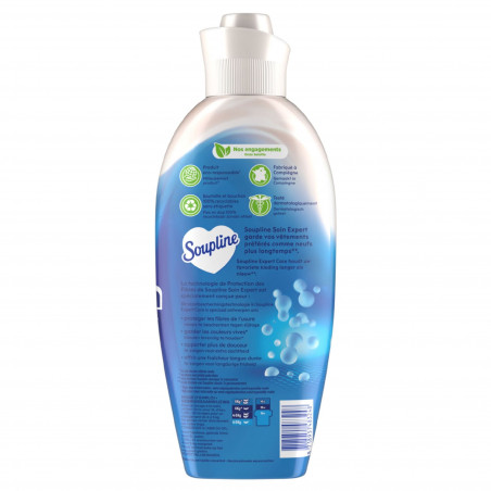 Pack de 8 - Soupline Adoucissants concentrés soin expert couleurs - 42 lavages - 1,08l