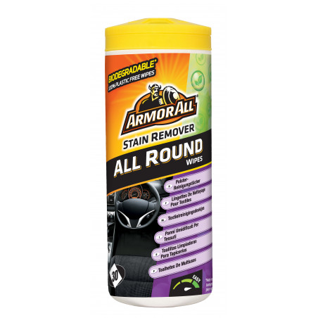 Armor All Lingettes spécifique textiles - Tube de 30 Lingettes. Armor All Lingettes spécifique textiles - Tube de 30 Lingettes.