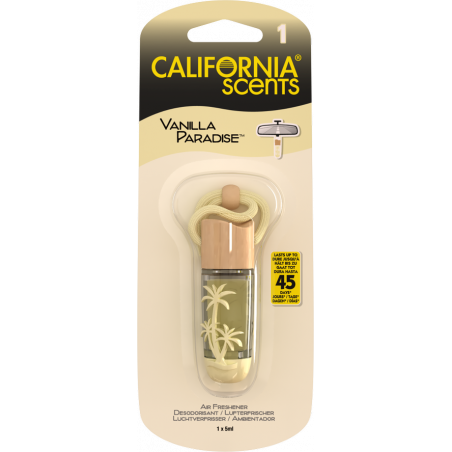 California Scent - Flacon Huile - Senteur Vanille X1