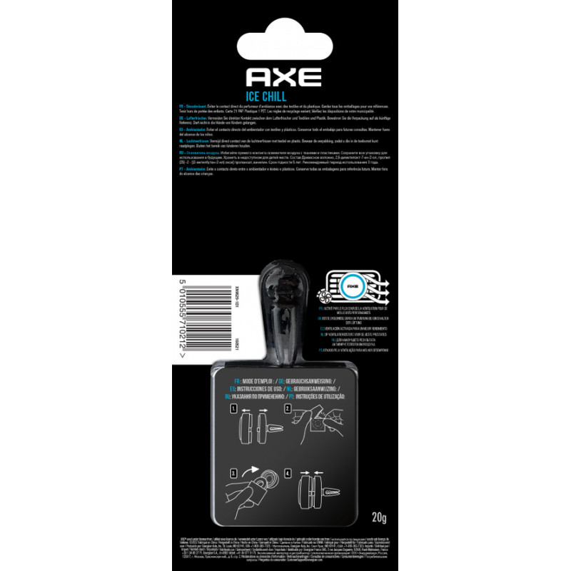Axe -Mini Diffuseur - Senteur Ice Chill
