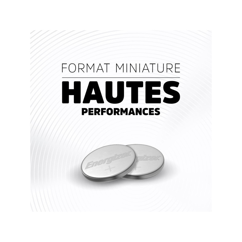 Pack de 10 - Energizer Pile Lithium 2016, pack de 2 Piles