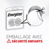 Pack de 10 - Energizer Pile Alcaline LR44, pack de 2 Piles
