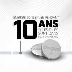 Pack de 3 - Energizer Pile Lithium CR2, pack de 2 Piles