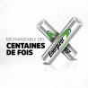 Pack de 3 - Energizer, Extreme Rechargeable AAA/HR03, pack de 4 Piles