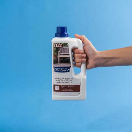 Starwax - Nettoyant Degrisant Teck Et Bois Exotiques 1L