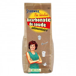 Starwax - Bicarbonate De Soude Alimentaire 1Kg Fabulous