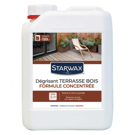Starwax - Degrisant Concentre Terrasses En Bois 2L