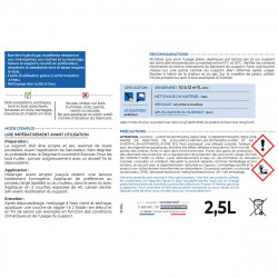 Starwax - Saturateur Application Facile Phase Aqueuse Incolore 2,5L