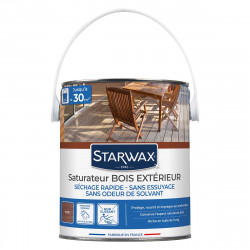 Starwax - Saturateur Application Facile Phase Aqueuse Teck 2,5L