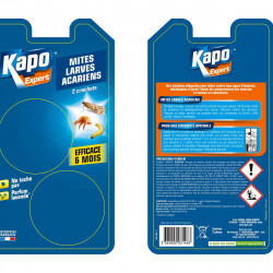 Pack de 2 - Kapo - Crochets Parfumes Anti-Mites Larves Acariens 2X55Gr 2