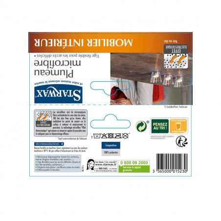 Pack de 2 - Starwax - Plumeau Microfibre Depoussierant