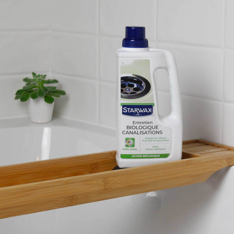 Pack de 2 - Starwax - Entretien Biologique Canalisations 1L