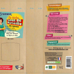 Pack de 2 - Starwax Fabulous - Savon De Marseille Copeaux 750Gr Fabulous 2