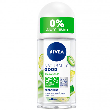 Déodorant Bille Femme NIVEA Aloe Vera Bio Naturally Good 50ml