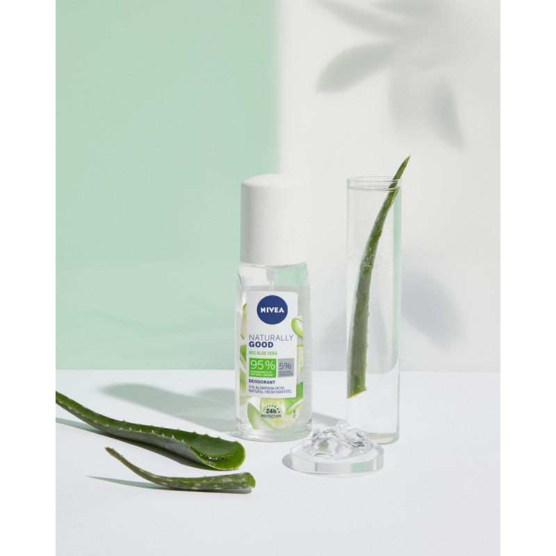 Déodorant Vaporisateur Femme NIVEA Aloe Vera BIO Naturally Good 75ml